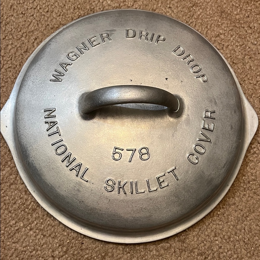 Drip Drop Skillet Cover - Aluminum